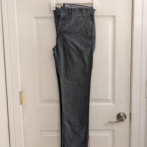Gray J. Crew Stretch Pants, Men's 32/34